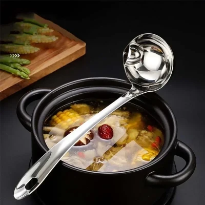 304 Stainless Steel Oil Filtering Spoon