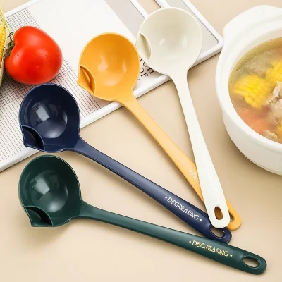4 Pcs Oil Filtering Spoon / Oil Strainer Spoon